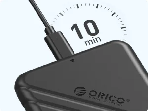 علبة هارد ORICO ORICO-25PW1-C3-BK-EP مقاس 2.5 إنش USB 3.1 Gen 1 Type-C - أسود - Thumbnail 10