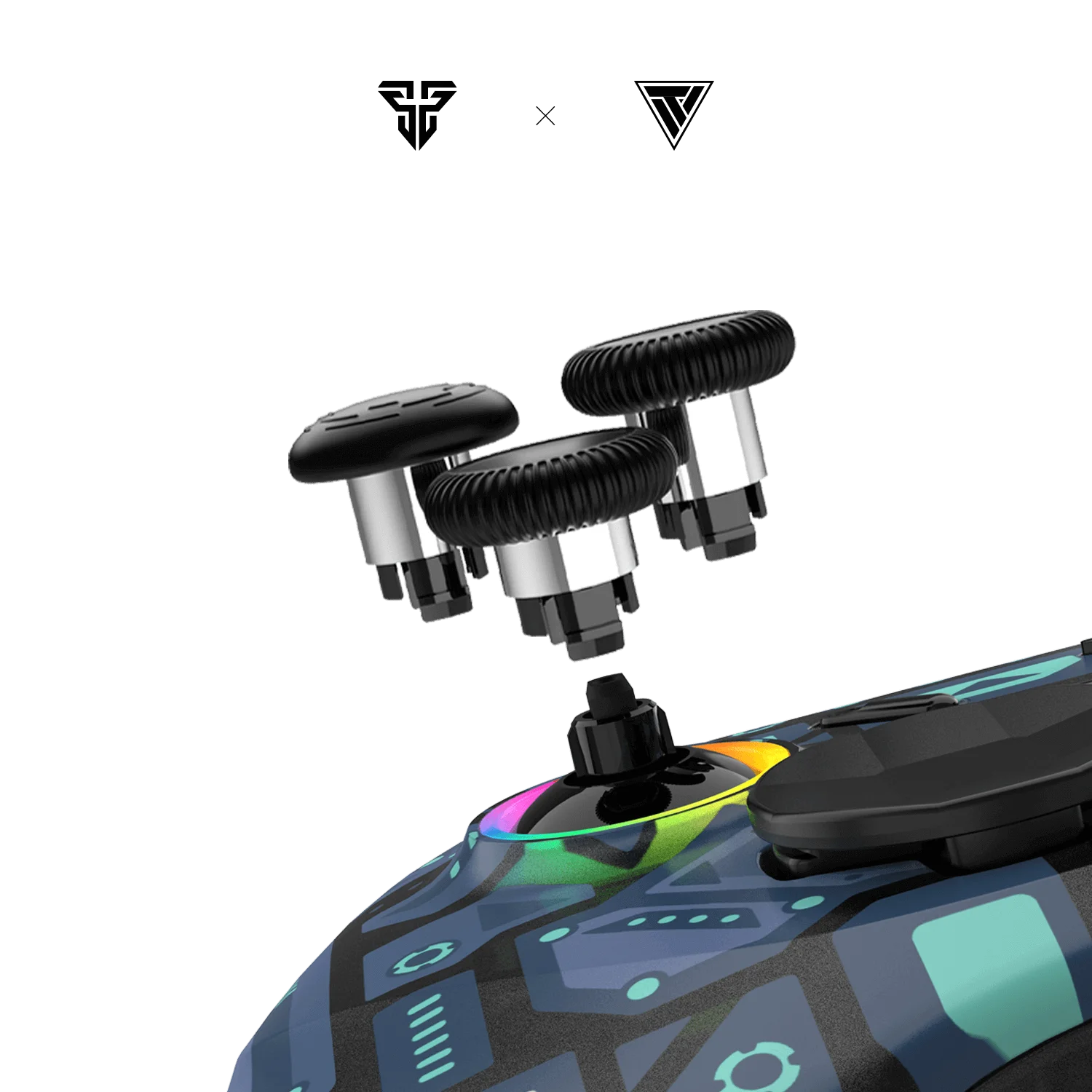 مجموعة ملحقات ليد التحكم مصممة لوحدات تحكم الألعاب Fantech - Image 3