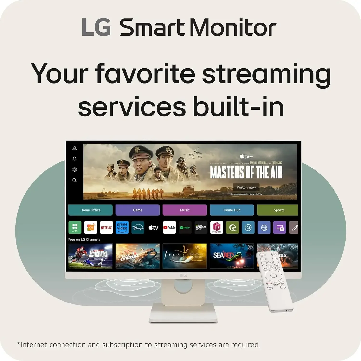 LG 25SR50F-W Smart Monitor 25-inch Full HD IPS with webOS - Image 4