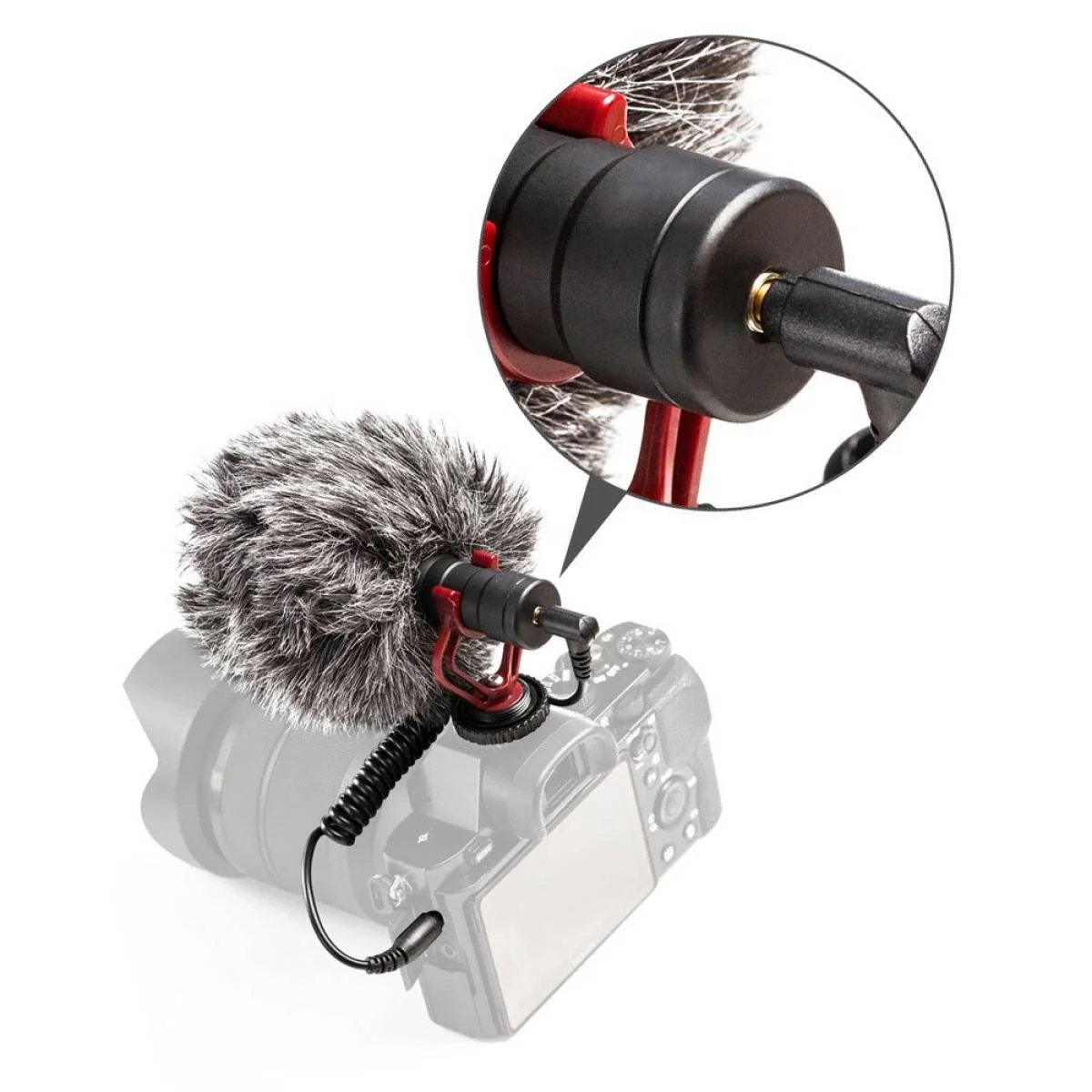 Boya BY-MM1 Universal Cardioid Wired Microphone, Plug and Play - Thumbnail 2