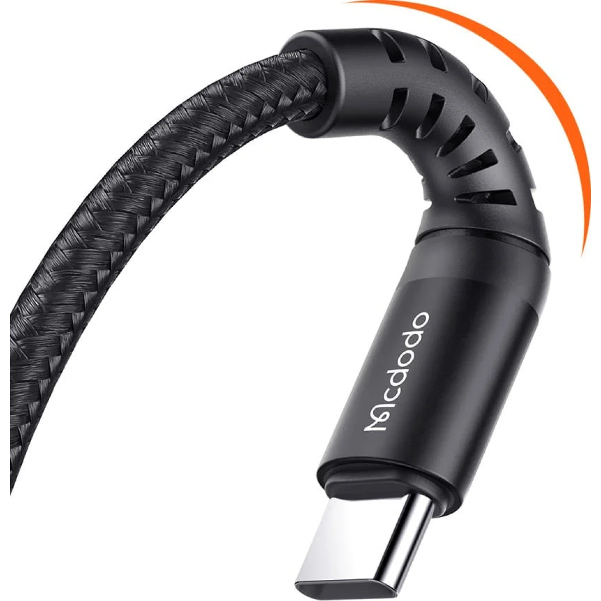 كيبل شحن سريع Mcdodo CA-2271 من USB-A إلى USB-C بطول 1 متر، أسود - Thumbnail 4