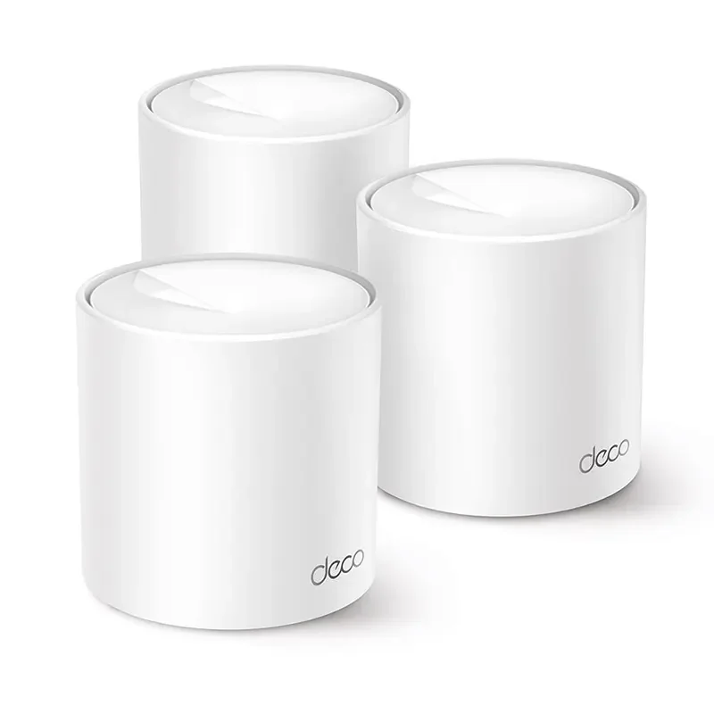 نظام واي فاي شبكي TP-LINK Deco X10 AX1500 بتقنية WiFi 6 من 3 وحدات