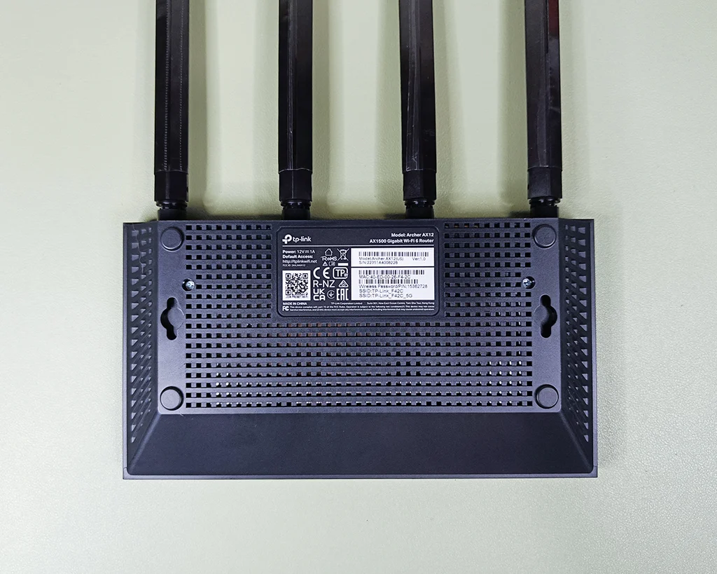 TP-LINK Archer AX12 AX1500 Wi‑Fi 6 Dual-Band Gigabit Router - Image 6