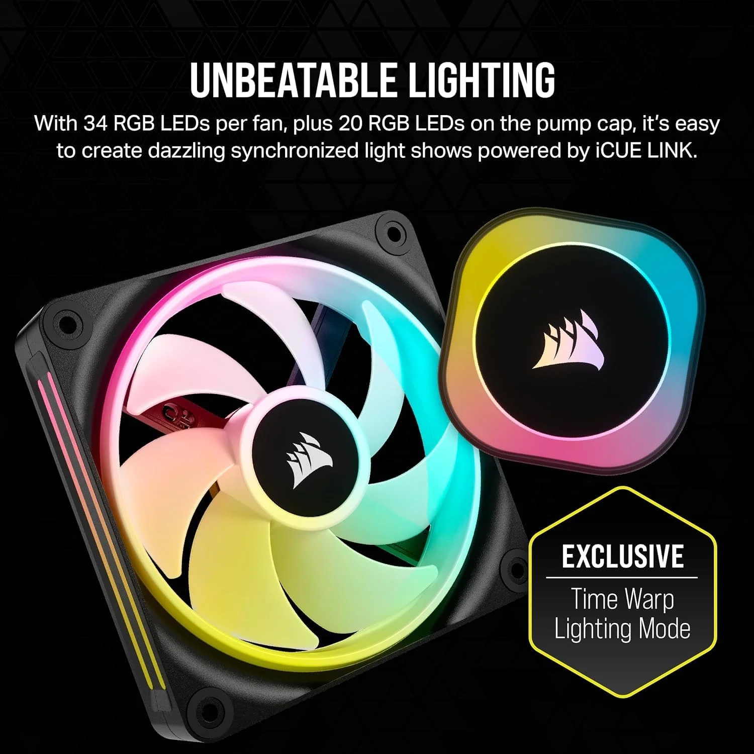 مبرد معالج سائل Corsair iCUE LINK H100i RGB بحجم 240 ملم CW-90601001WW - Image 9