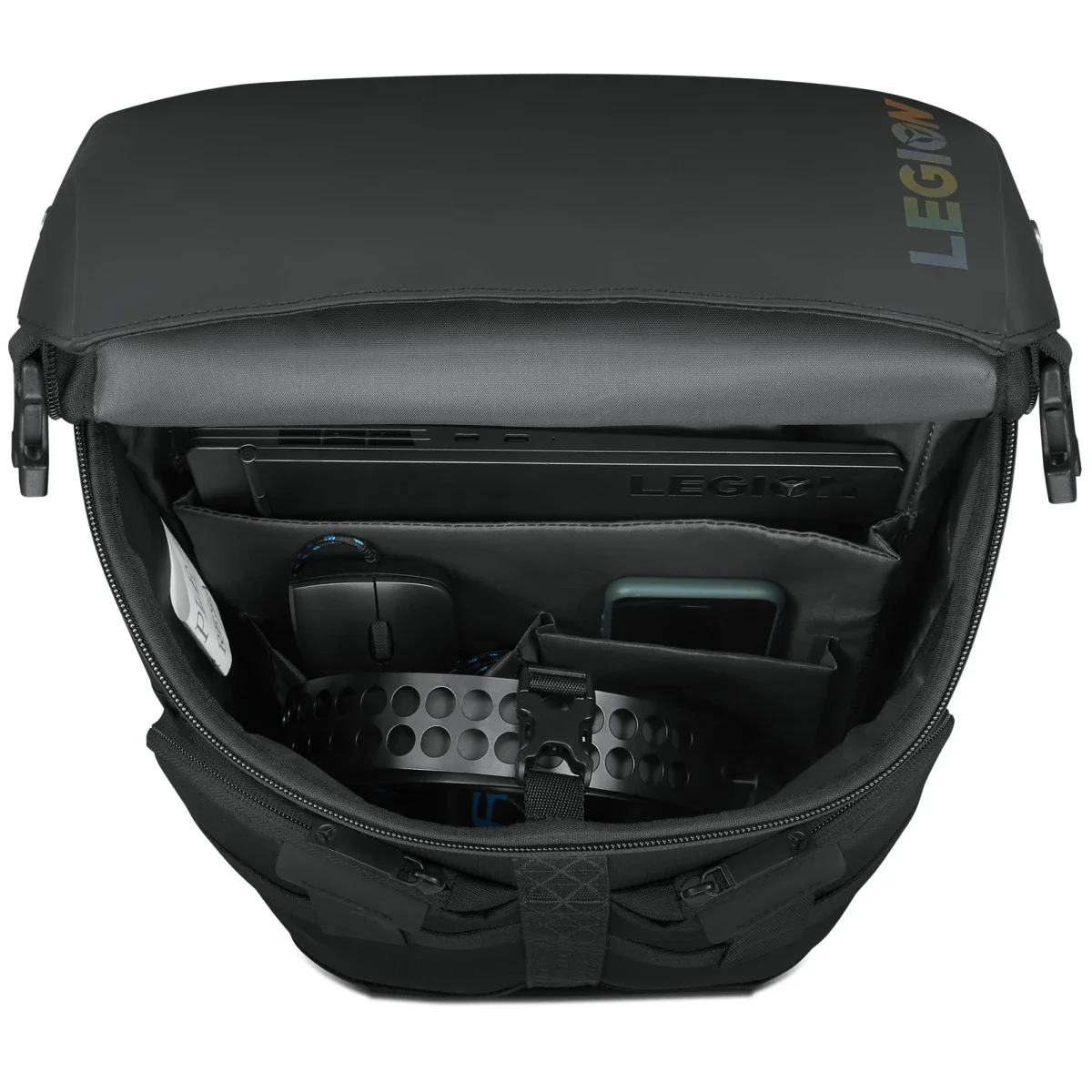 Lenovo Legion Active Gaming Backpack 17 Inch Water-Resistant Black - Image 4