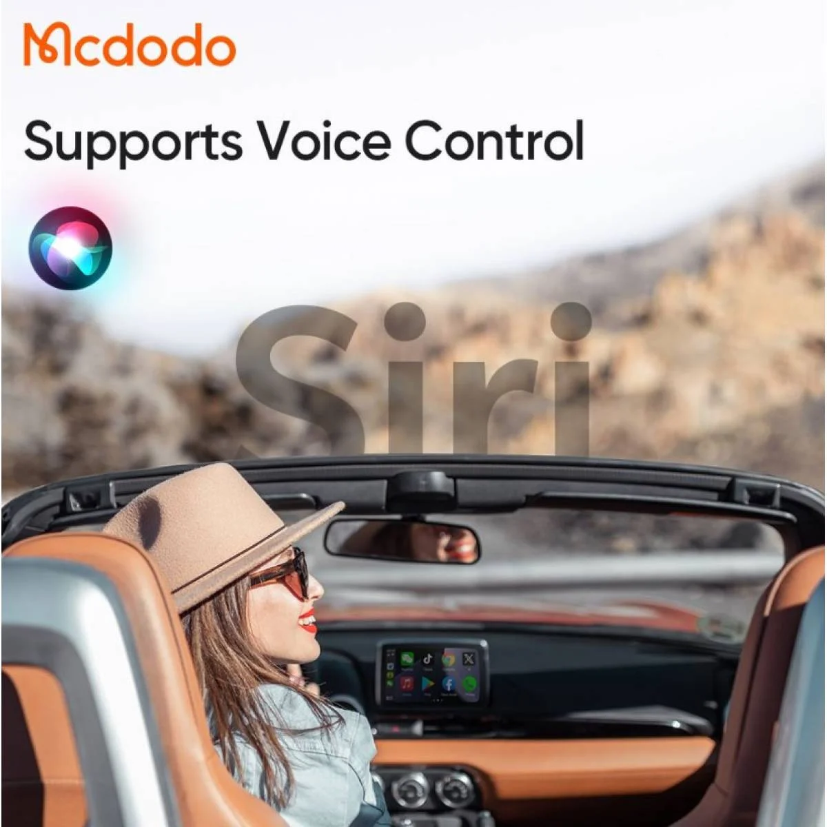 محول CarPlay لاسلكي Mcdodo CA-721 مع بلوتوث 5.0 وWi-Fi وType-C - Image 5