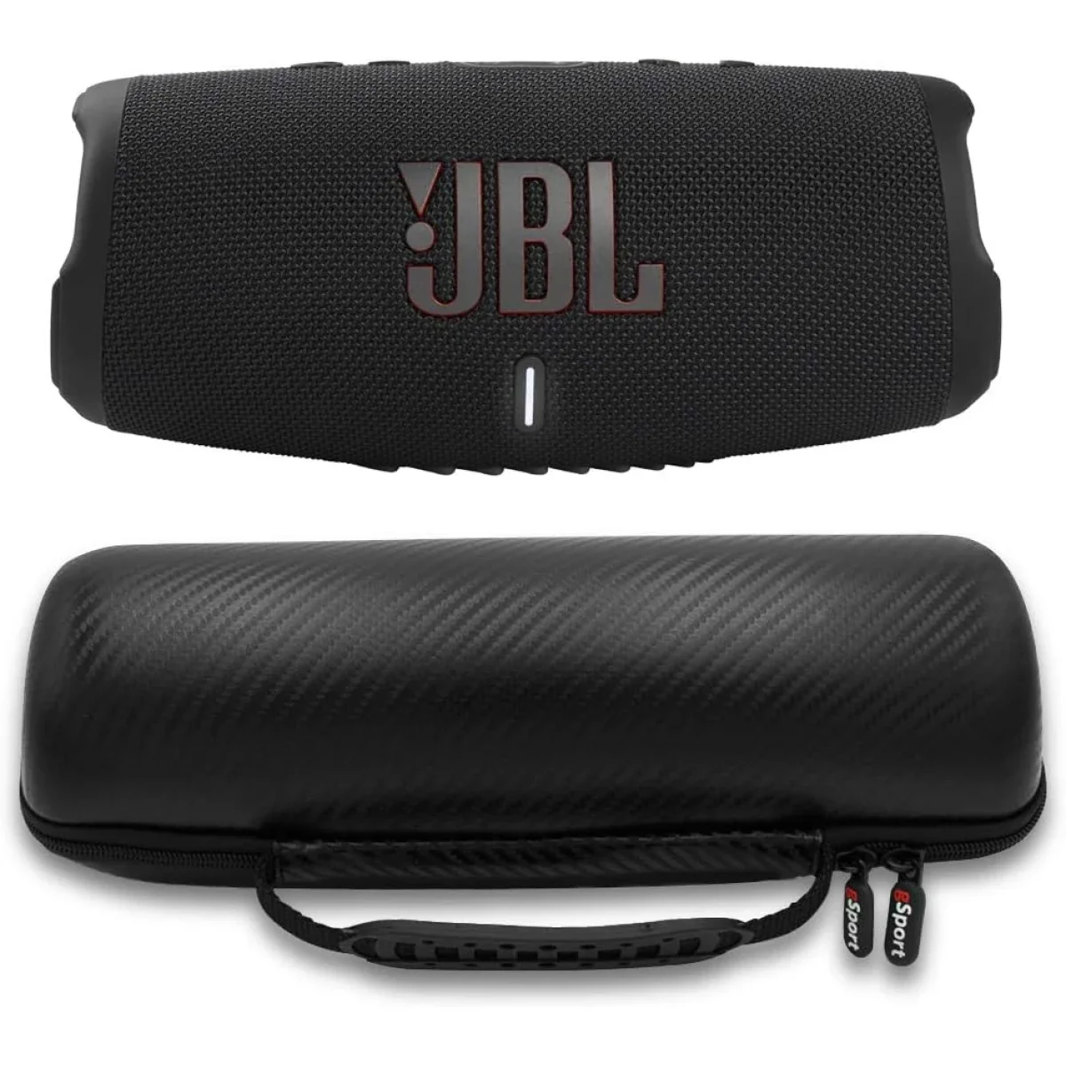 JBL Charge 5 Portable Bluetooth Speaker with Powerbank - Black - Thumbnail 2