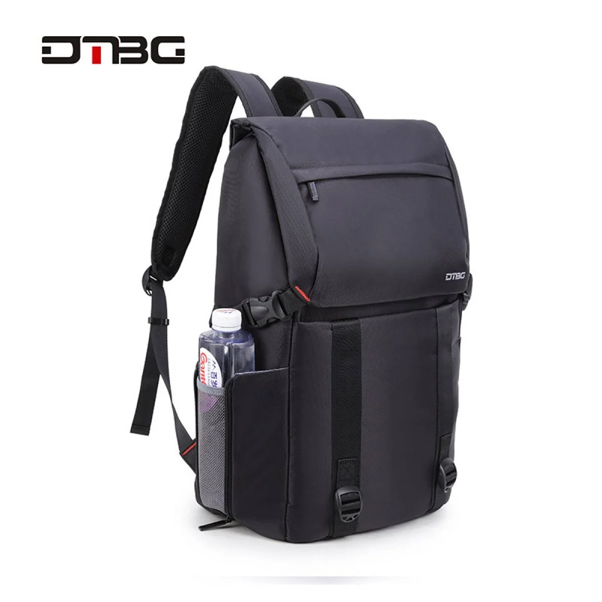DTBG D-8226W Waterproof Laptop Backpack for Up to 17-inch Laptops with USB Charging Port - Black - Image 3