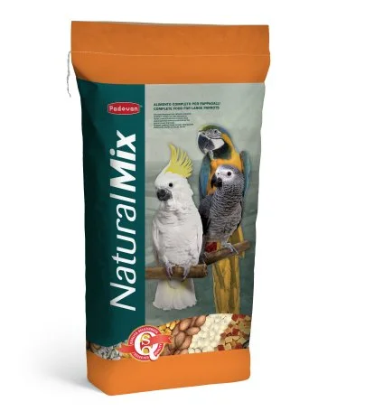 طعام ببغاوات كبيرة Naturalmix Pappagalli كامل يباع بالكيلوغرام