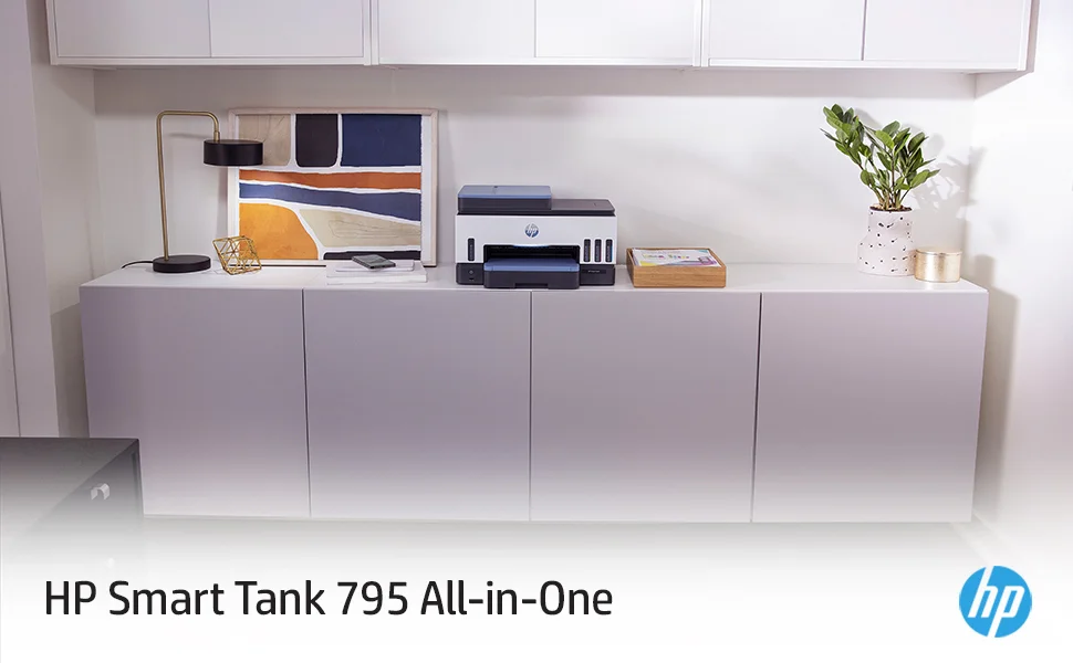 HP Smart Tank 795 Wireless All-in-One Ink Tank Printer with Touchscreen - Thumbnail 7