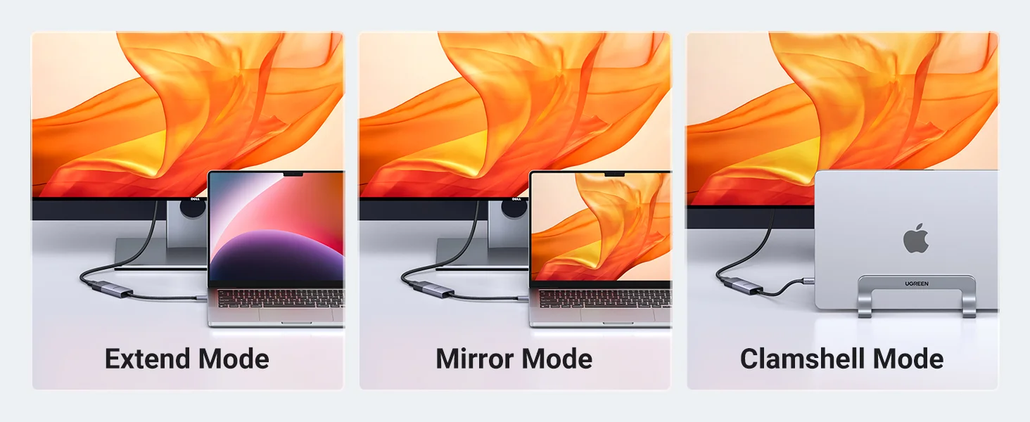 محول Ugreen من USB-C إلى HDMI 2.1 بدقة 8K@60Hz و4K@240Hz - Thumbnail 10