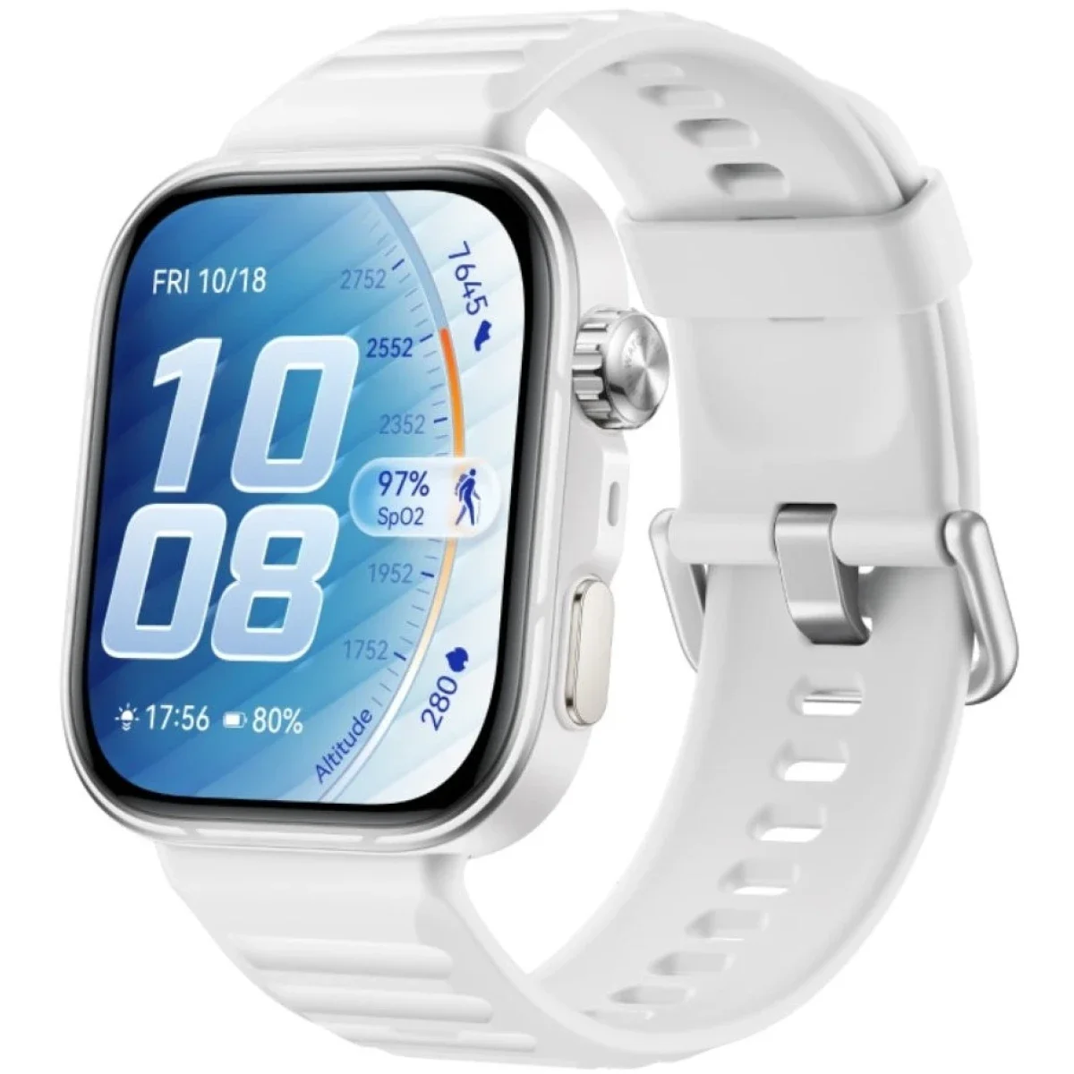 HUAWEI WATCH FIT 5 Pro Smartwatch with Gradient Orange Nylon Strap - Grey/Orange - Thumbnail 8