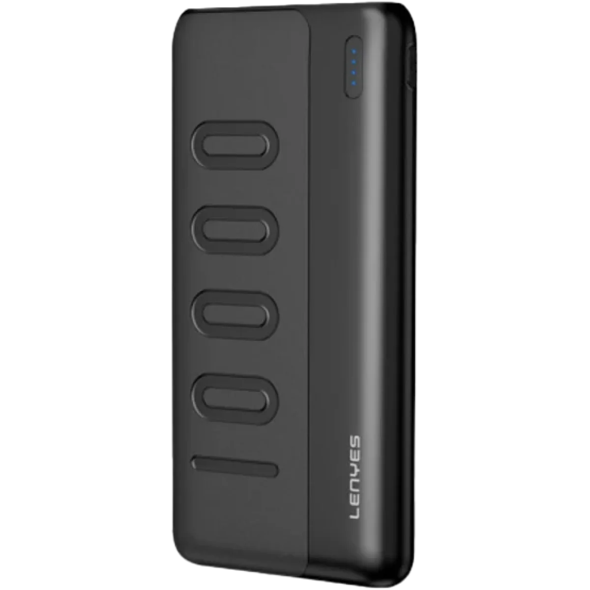 باور بانك Lenyes PX135 بسعة 10000mAh وشحن 5V/2A أسود - Thumbnail 2