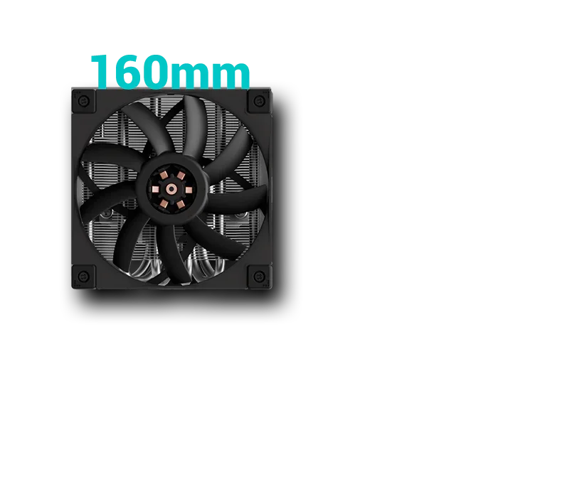 هيكل كمبيوتر DeepCool CG530 4F ميد تاور ATX بانورامي أسود بزجاج مقوى و4 مراوح ARGB - Thumbnail 28