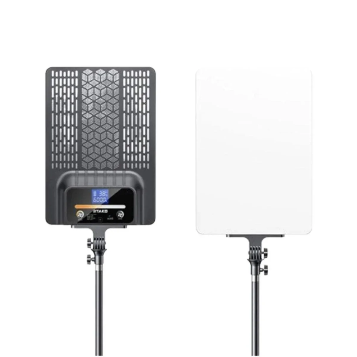 إضاءة لوحة RGB RTAKO AR-GTB-P300TS مقاس 19 إنش بشاشة رقمية بدون حامل - Image 2