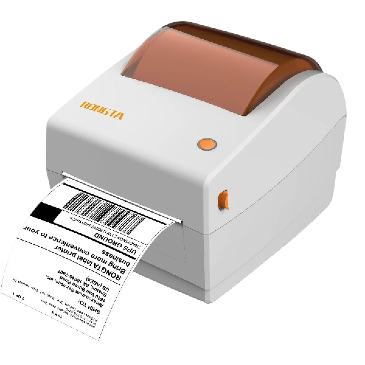 طابعة ملصقات حرارية Rongta RP410 4 إنش بدقة 203dpi وسرعة 150mm/s - Image 2