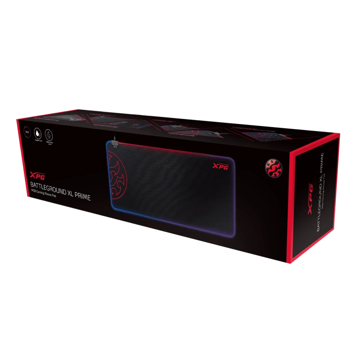 لوحة ماوس ألعاب XPG BATTLEGROUND XL PRIME بإضاءة LED ثنائية اللون - Image 4