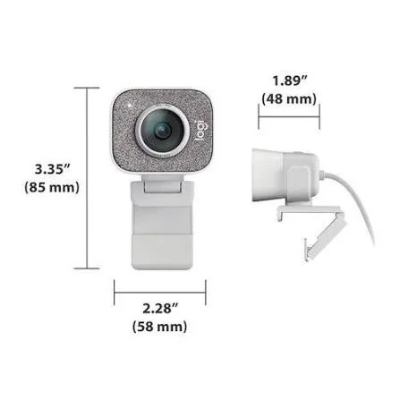 Logitech StreamCam Full HD Stream Webcam - White - Image 4