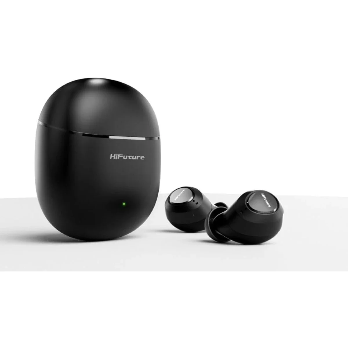 سماعات أذن لاسلكية HiFuture OlymBuds3 بوقت تشغيل 25 ساعة وBluetooth 5.3 وIPX5، أسود - Image 2