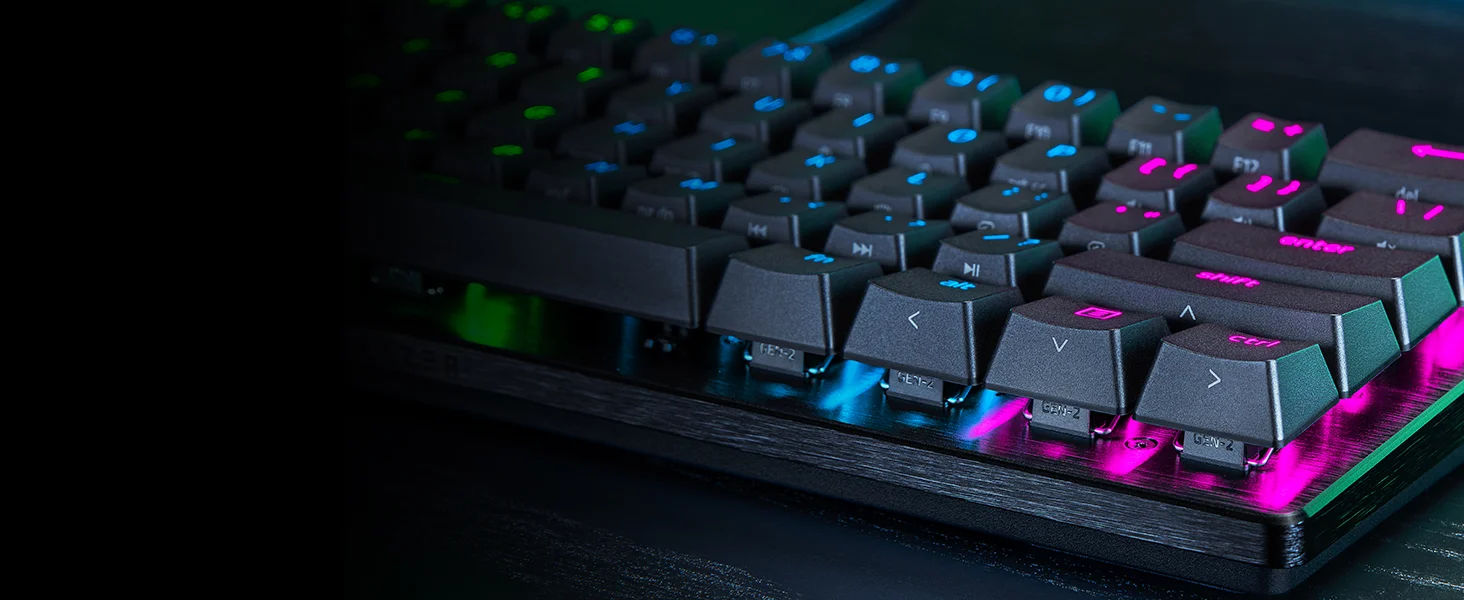 كيبورد ألعاب Razer Huntsman V3 Pro Mini بحجم 60% مع سويتشات أنالوج أوبتيكال - أسود - Thumbnail 23