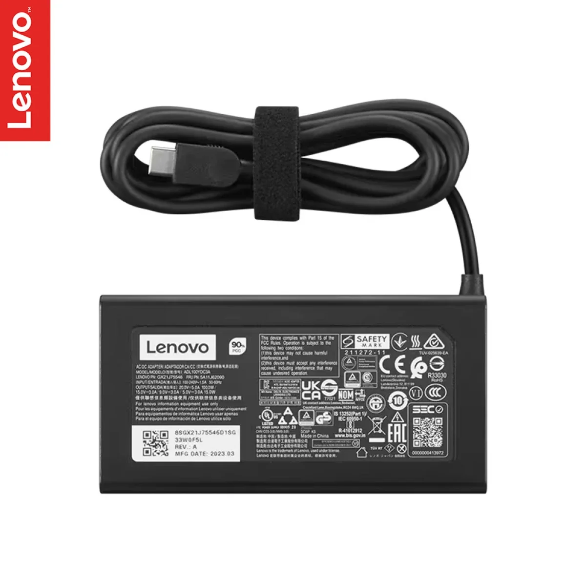 Lenovo 4X21M37473 100W USB-C Standard AC Adapter