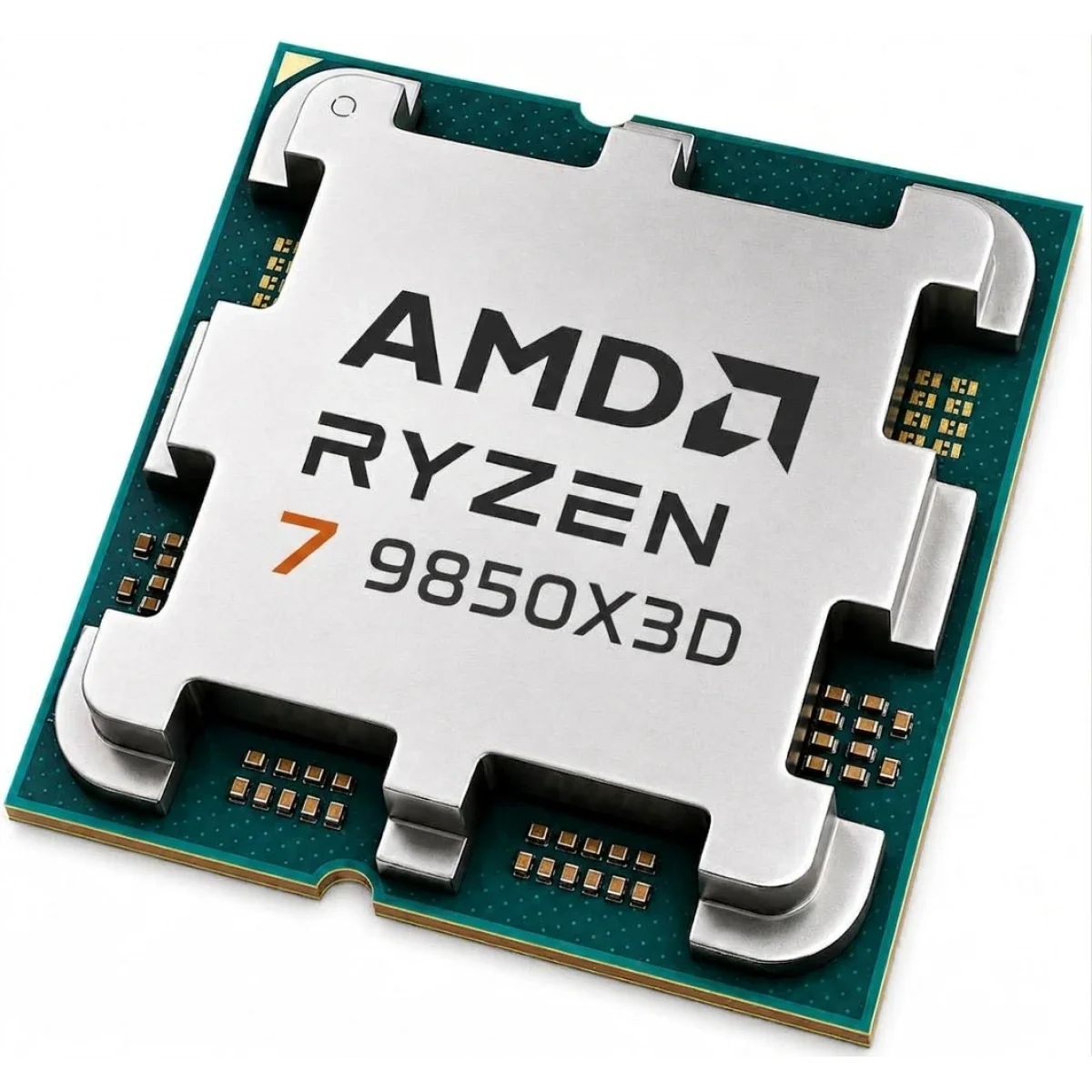 معالج مكتبي AMD Ryzen 7 9850X3D ثماني النواة AM5 إصدار Tray - Image 1
