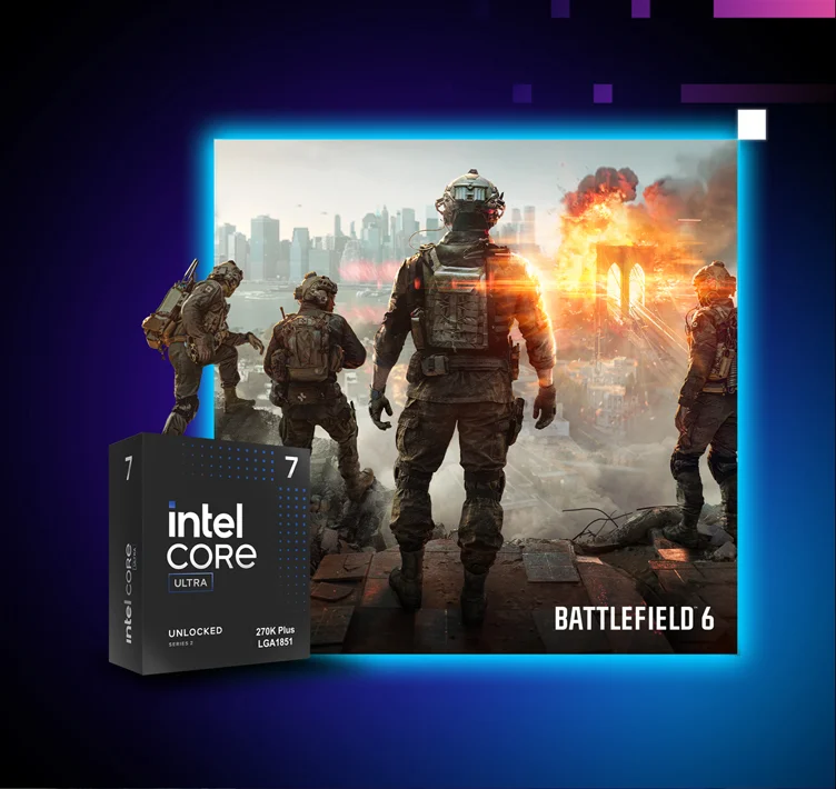 معالج مكتبي Intel Core Ultra 7 270K مفتوح القفل بـ24 نواة حتى 5.5 جيجاهرتز وذاكرة مخبأة 76MB - Tray - Image 4