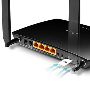 راوتر TP-LINK Archer MR200 واي فاي 4G LTE ثنائي النطاق AC750 مع منفذ شريحة SIM - Image 4