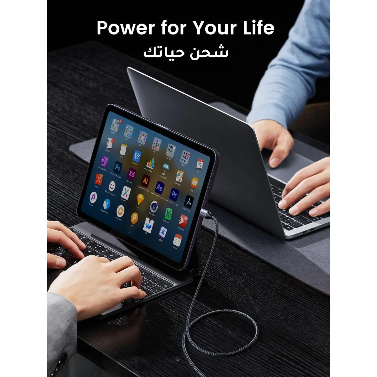 Ugreen 50150 USB-C to USB-C 2.0 Cable 1m, 3A, 480Mbps - Thumbnail 7