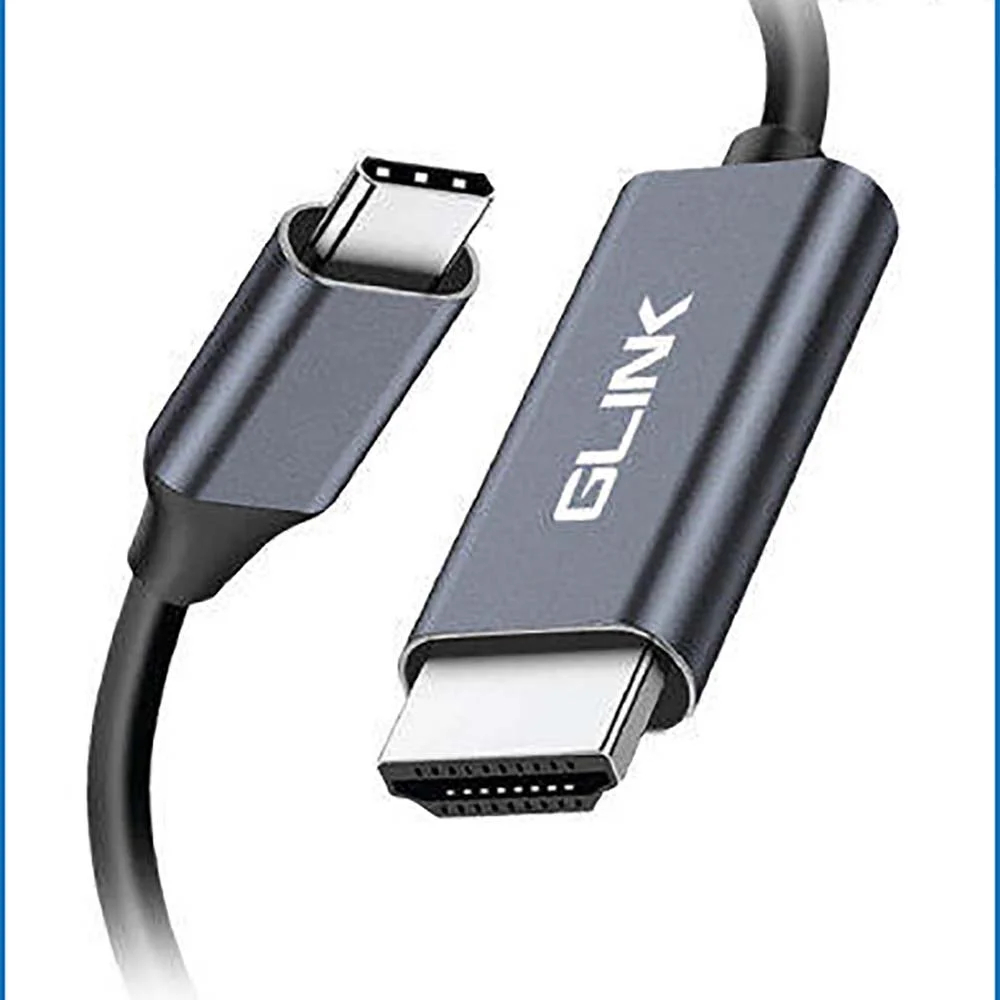 كيبل GLINK GL-067 من USB Type-C إلى HDMI بطول 2 متر ذكر إلى ذكر - Image 5