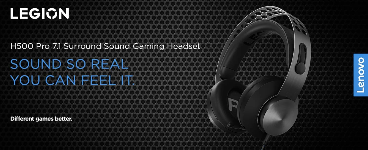 Lenovo Legion H500 Pro 7.1 Surround Sound Gaming Headset GXD0T69864 Black - Image 11