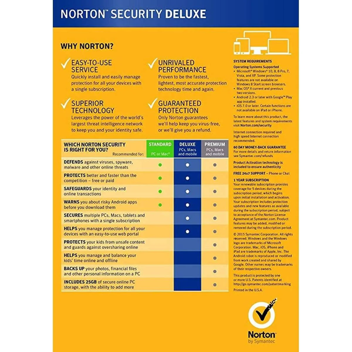 برنامج حماية Norton AntiVirus Deluxe لمستخدمين لمدة سنة لأجهزة Windows - Thumbnail 2