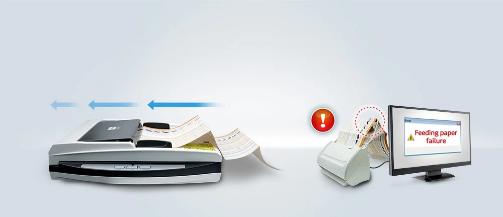 ماسح مستندات Plustek SmartOffice PL3060 عالي السرعة مسطح وبوحدة تغذية تلقائية - Image 6