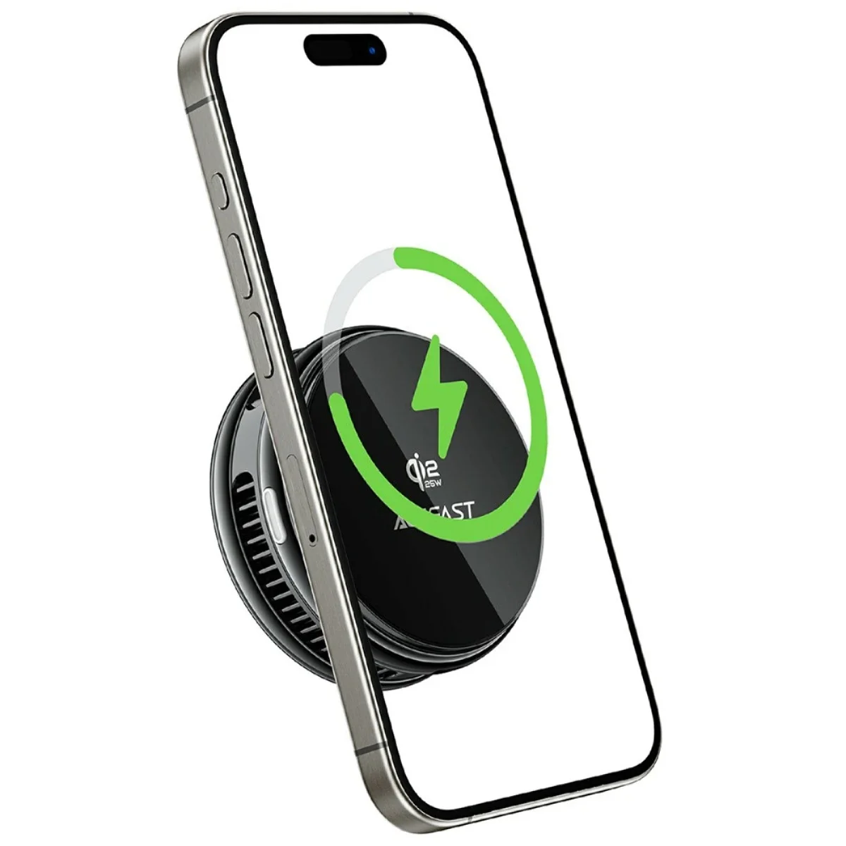 ACEFAST E47 Qi2 25W Magnetic Cooling Wireless Charger for Gaming, Black - Image 6