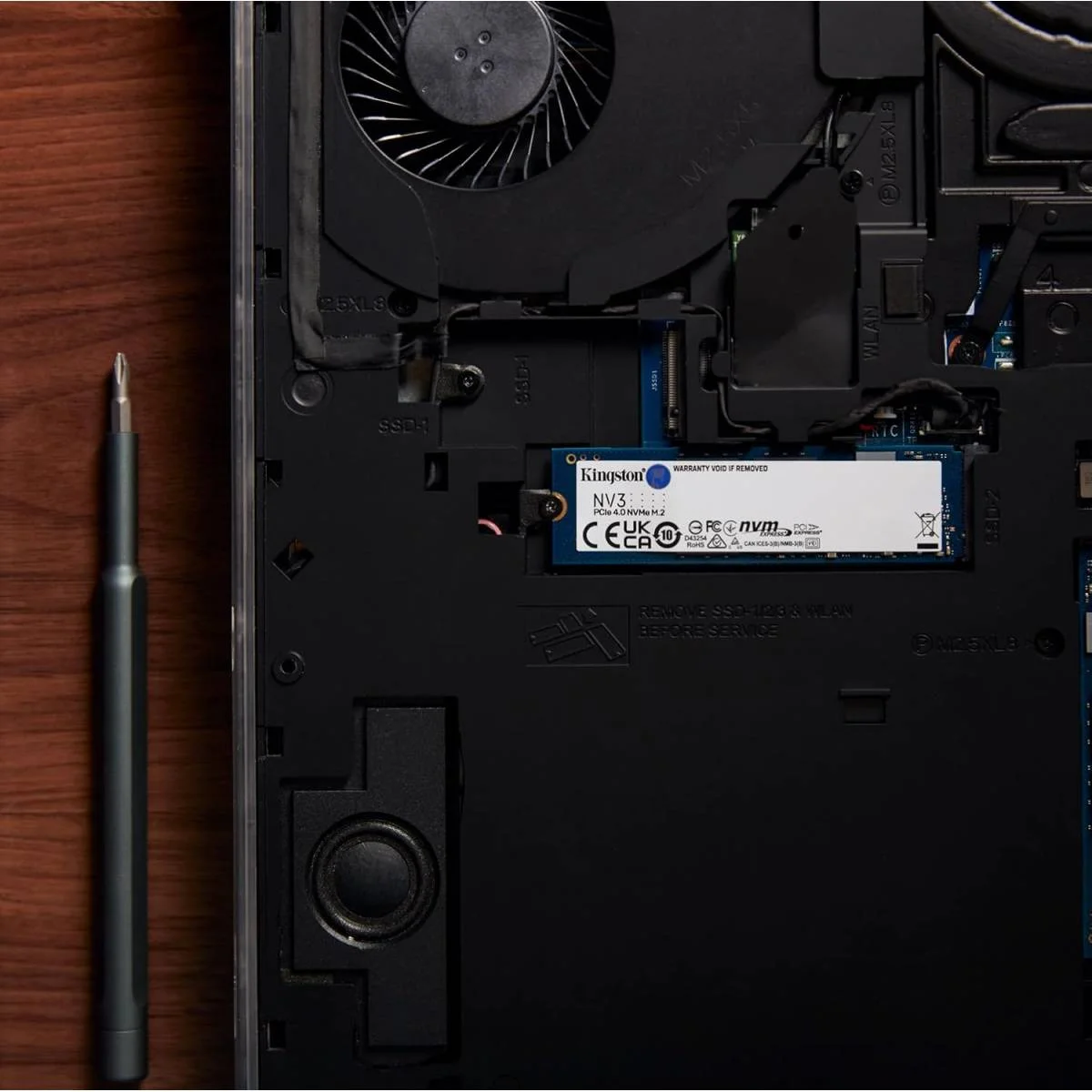 قرص SSD Kingston NV3 بسعة 1TB M.2 2280 NVMe PCIe 4.0 Gen 4x4 بسرعة تصل إلى 6000 MB/s - Image 4
