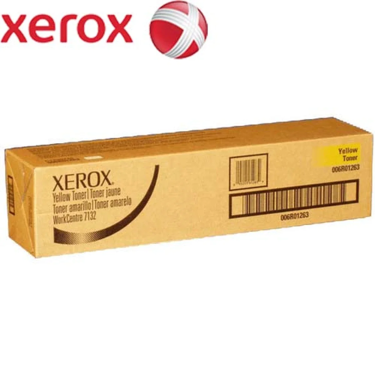 خرطوشة تونر Xerox 6R1263 ليزر أصلية باللون الأصفر