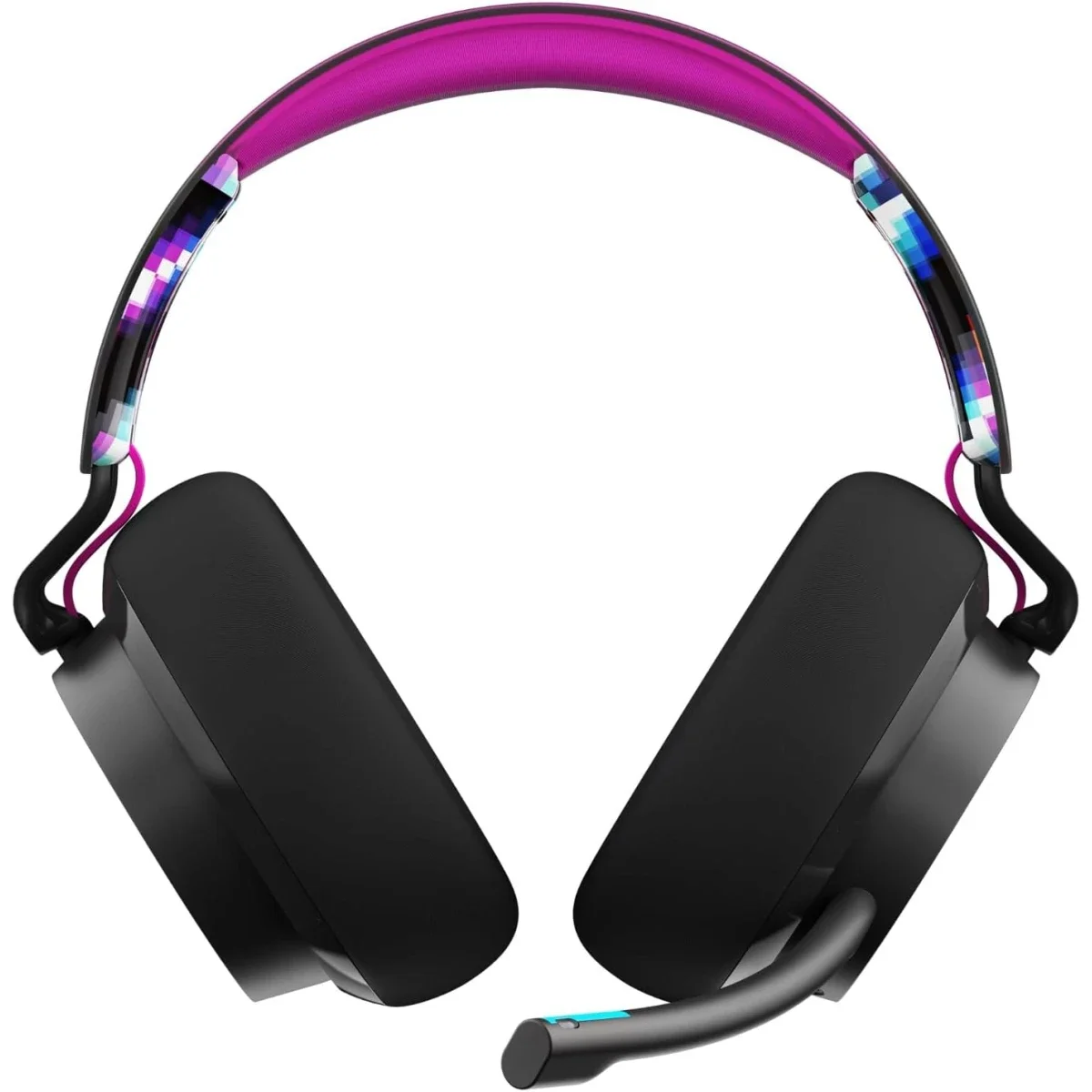 سماعة ألعاب Skullcandy SLYR Pro سلكية متعددة المنصات مع ميكروفون قابل للإزالة - Black Digi-Hype - Thumbnail 3