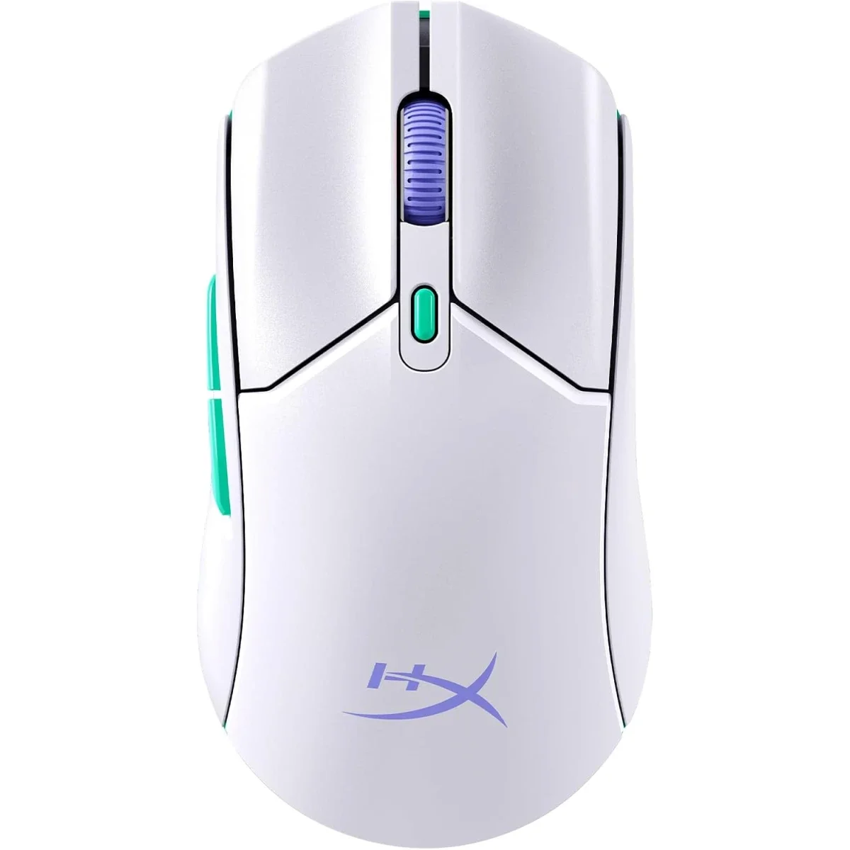 ماوس ألعاب HyperX Pulsefire Haste 2 Core Wireless Bluetooth لاسلكي خفيف 59G - أبيض - Thumbnail 2