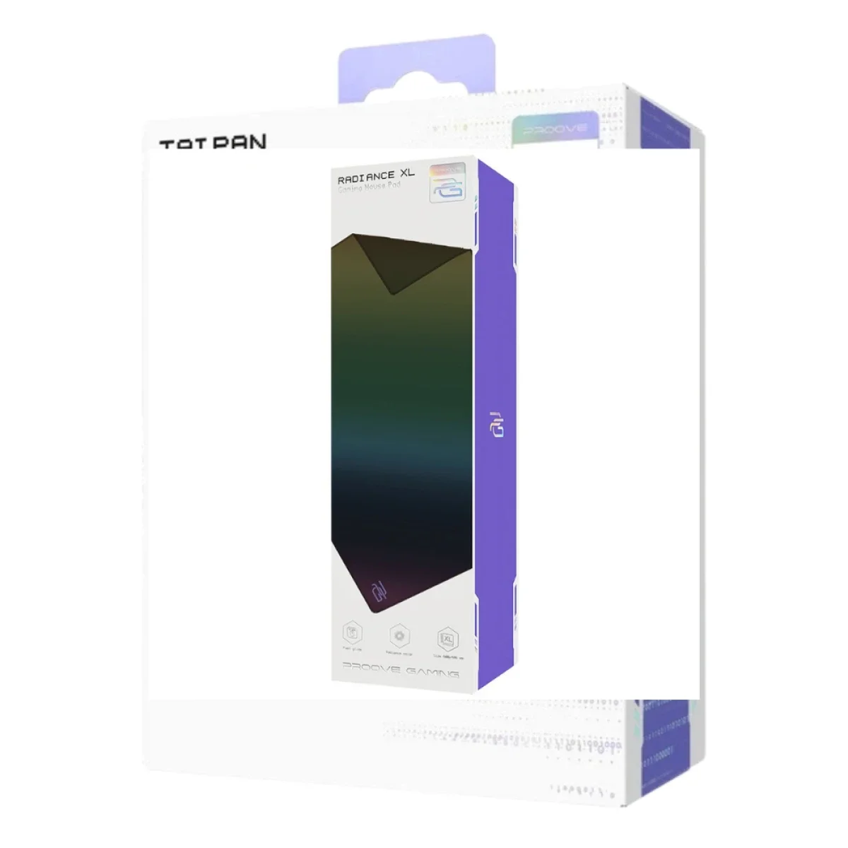 Proove Gaming Radiance XL Mouse Pad 600 × 400 × 3 mm Aurora MPRD00300014 - Thumbnail 7