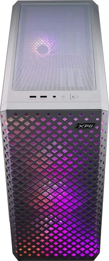 هيكل كمبيوتر XPG DEFENDER PRO متوسط الحجم للألعاب أبيض يدعم E-ATX - Image 3
