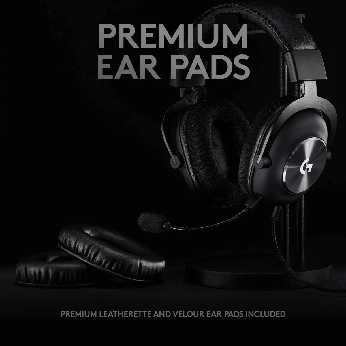 سماعة ألعاب Logitech G PRO X الجيل الثاني مع Blue VO!CE وDTS 7.1 - أسود - Thumbnail 5