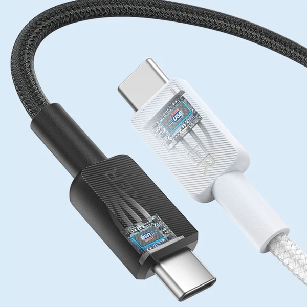 كابل Anker 322 USB-C إلى USB-C بطول 0.9 متر وقدرة 60 واط أسود - Image 8
