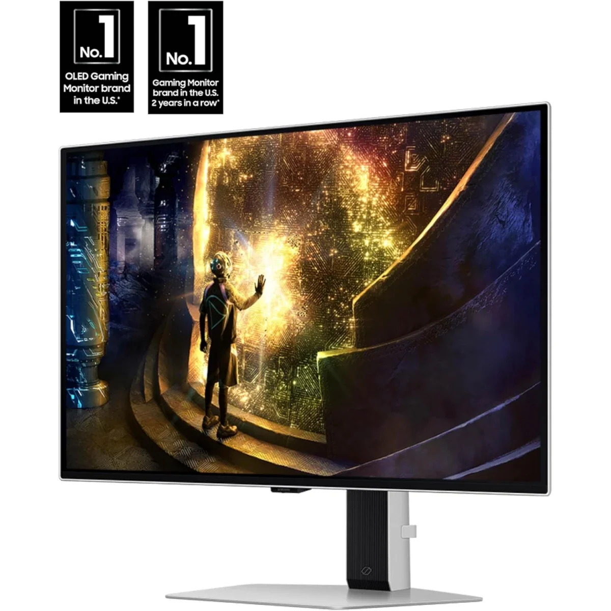 Samsung Odyssey G6 G61SD 27-Inch OLED 2K QHD 240Hz Gaming Monitor - Thumbnail 2