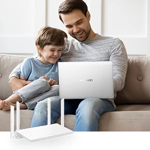راوتر HUAWEI WS7001-20 WiFi AX2 واي فاي 6 ثنائي النطاق بسرعة تصل إلى 1500 Mbps أبيض - Image 12