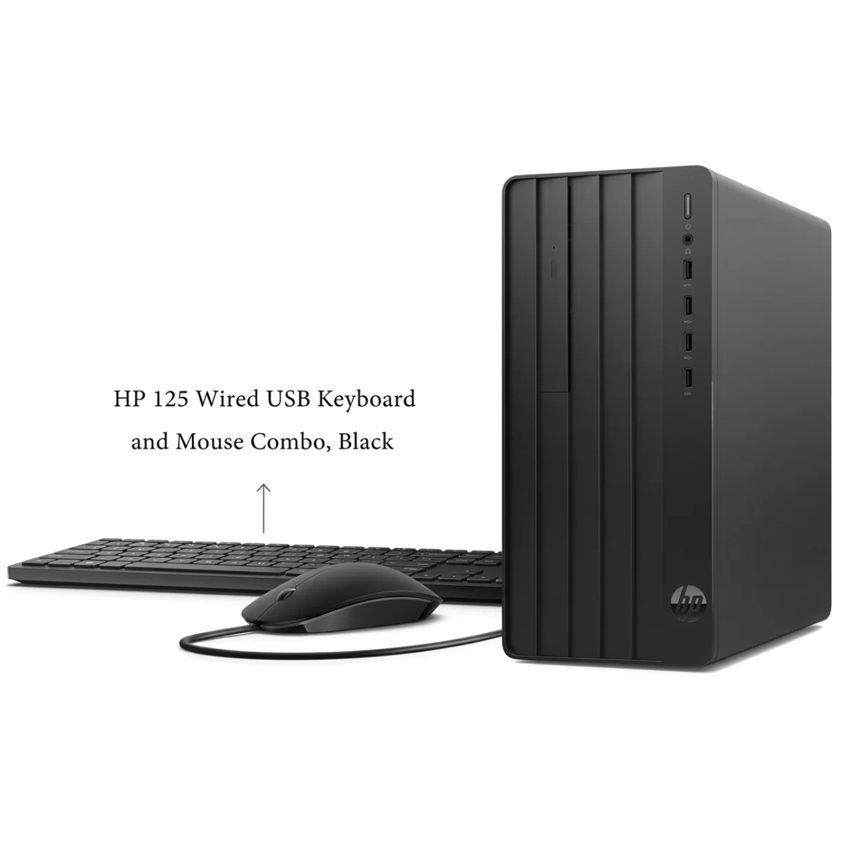 كمبيوتر مكتبي HP Pro Tower 290 G9 PCI بمعالج Intel Core i7-14700 وذاكرة 16GB DDR4 و512GB SSD وWi‑Fi 6 وBluetooth 5.3
