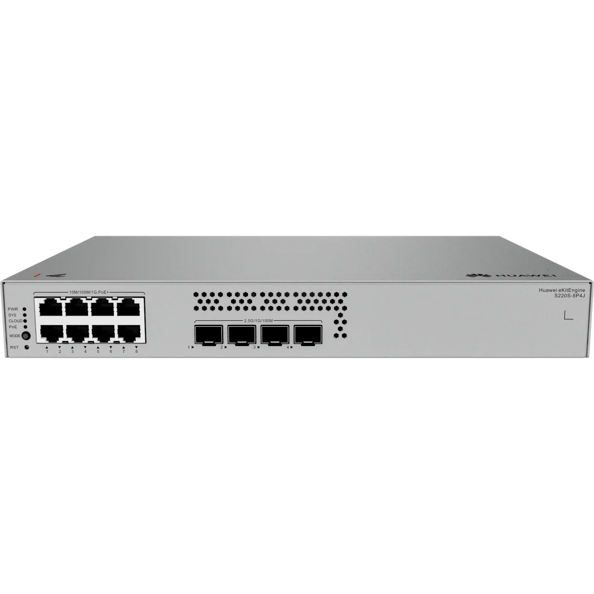 HUAWEI EKit S220S-8P4J Smart Gigabit PoE+ Switch with 8 Ports and 4x 2.5G SFP Uplinks