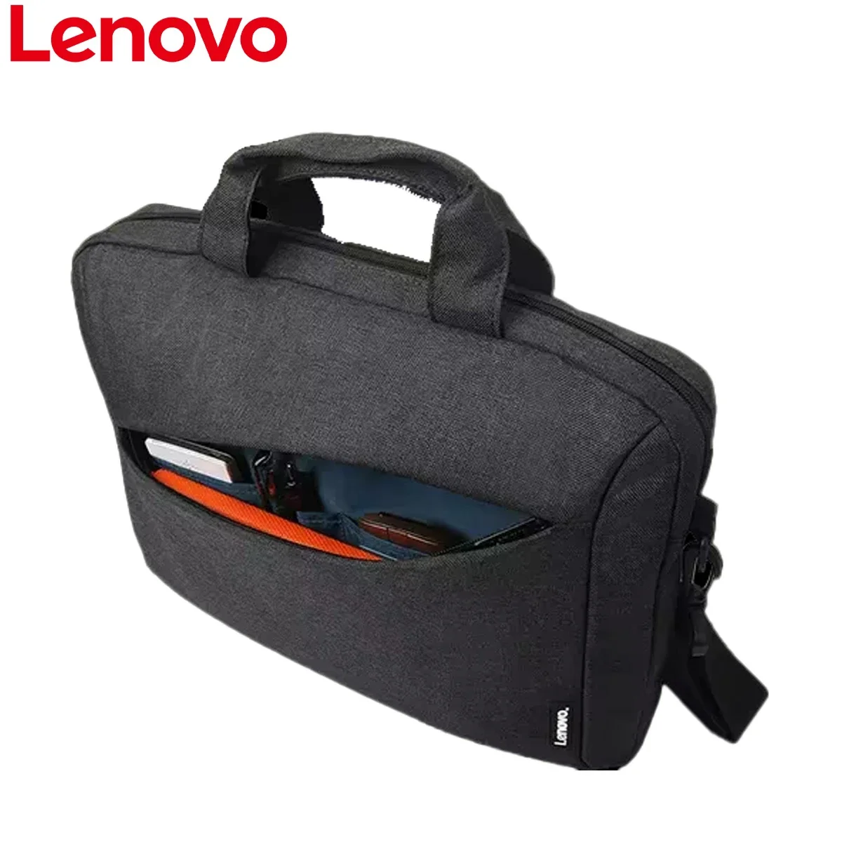 حقيبة كتف للابتوب Lenovo T210 مقاس 15.6 إنش، أسود