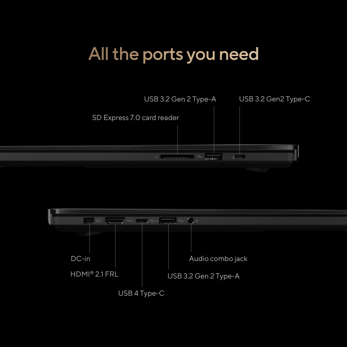 Asus ProArt P16 H7606WP-RJ132W Creator Laptop 16-Inch 3K OLED Touch 120Hz Ryzen AI 9 HX 370 RTX 5070 64GB RAM 2TB SSD - Thumbnail 3