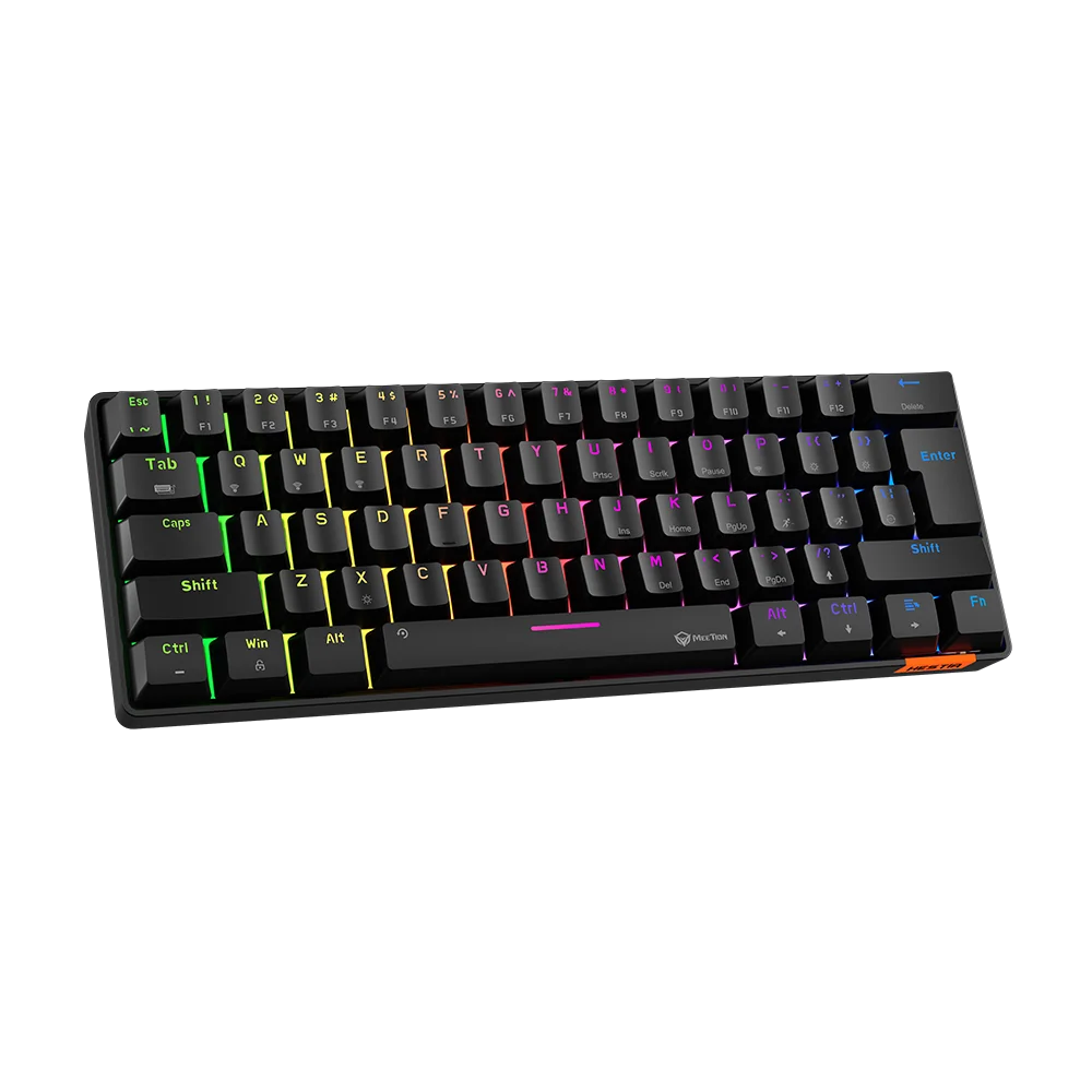Meetion MK005BT 60% Dual-Mode Wireless Mechanical Gaming Keyboard - Thumbnail 3
