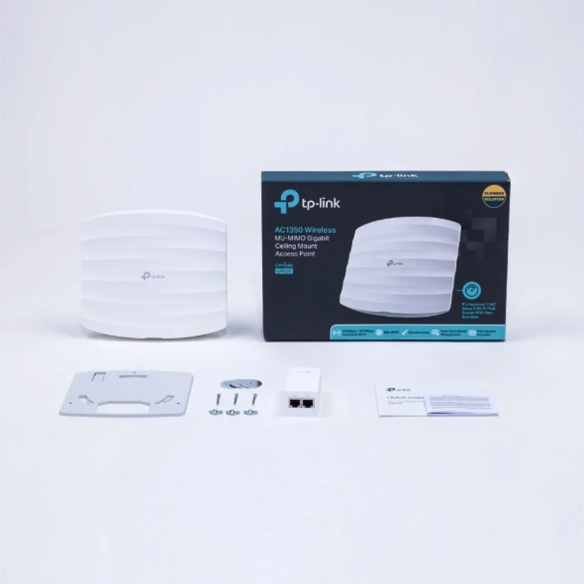 نقطة وصول سقفية TP-LINK EAP225 AC1350 ثنائية النطاق MU-MIMO بمنفذ جيجابت - Thumbnail 4